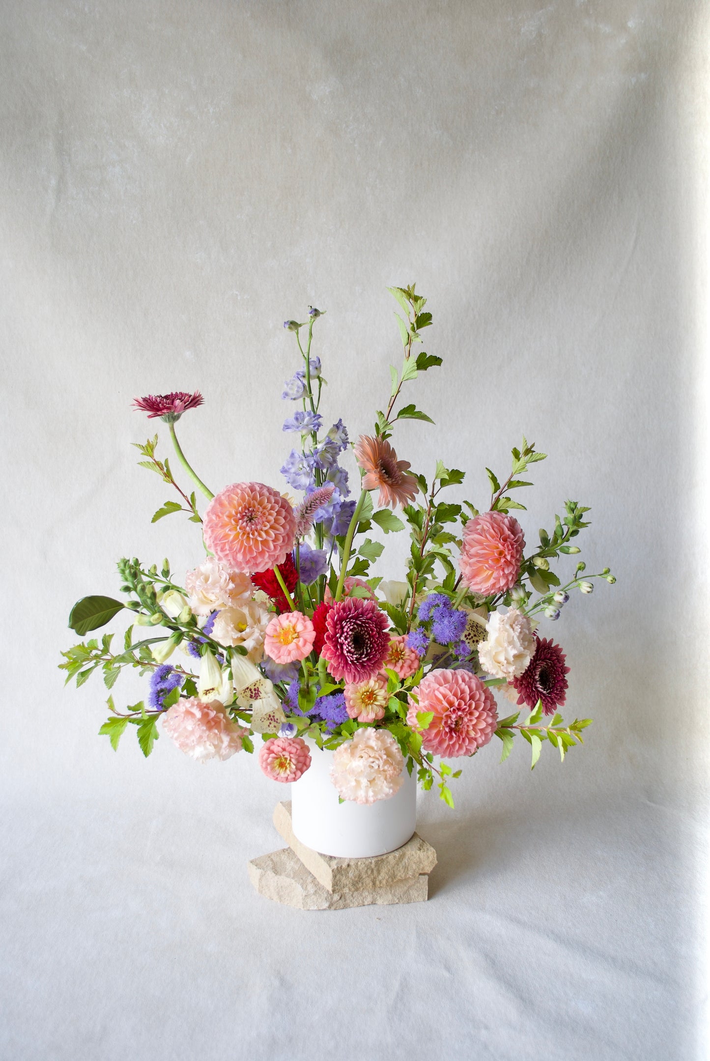 Mixed Vase Arrangements