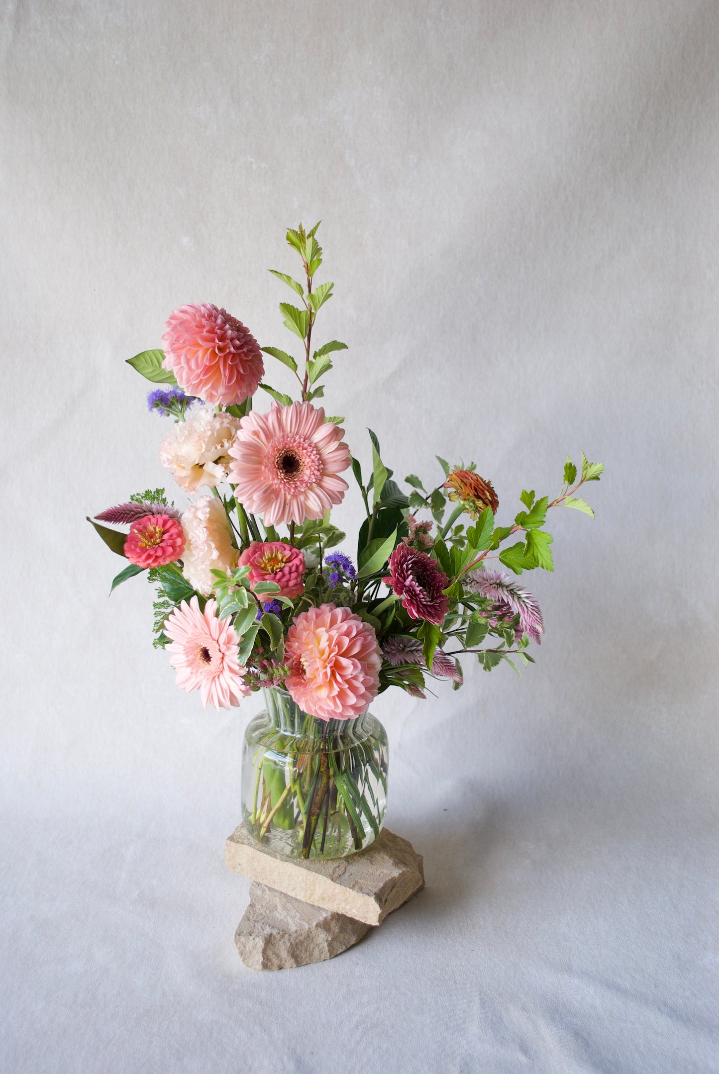 Mixed Vase Arrangements